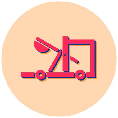 Modern otomatik simgenin vektör illüstrasyonu