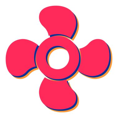 Klima ikonu. vektör illüstrasyonu