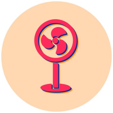 Hayran. Web simgesi basit illüstrasyon