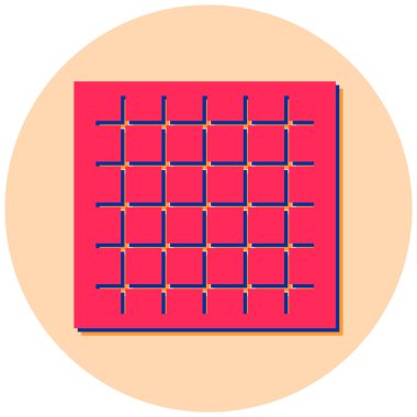 Oyun. Web simgesi basit illüstrasyon