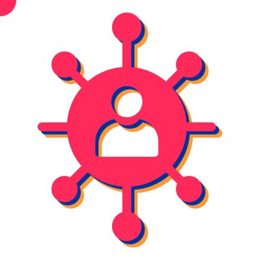 seo modern simgesinin vektör illüstrasyonu