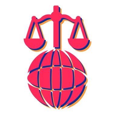 Uluslararası para için bir arkaplan vektör illüstrasyonu