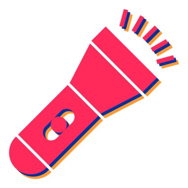 meşale vektör çizim 