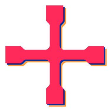 Modern otomatik simgenin vektör illüstrasyonu