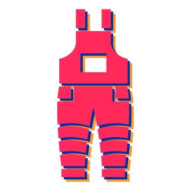 Bir itfaiyeci simgesinin vektör çizimi