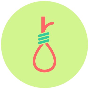 İp. Web simgesi basit illüstrasyon