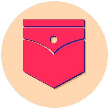 Gömlek. Web simgesi basit illüstrasyon