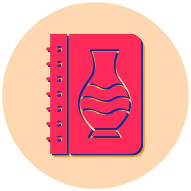 Kahve fincanı. Basit resimleme