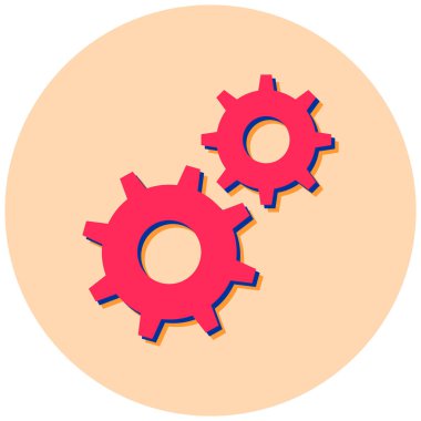 Ayarlama. Web simgesi basit illüstrasyon