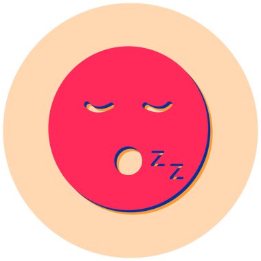 emoji. Web simgesi basit illüstrasyon