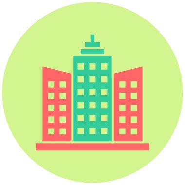 Gökdelen. Web simgesi basit tasarım