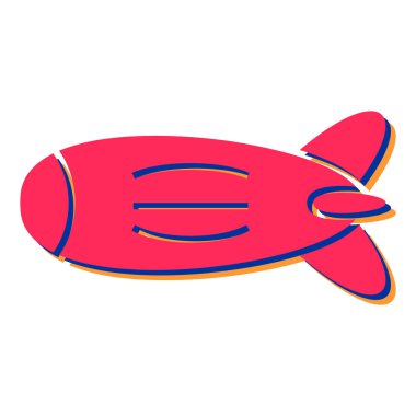 Deniz altı ikonu. beyaz arkaplanda balık vektör çizimi çizimi