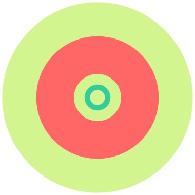 CD mi? Web simgesi basit illüstrasyon