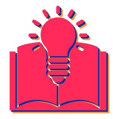 Açık defter ve kalem vektör illüstrasyon tasarımı içeren kitap