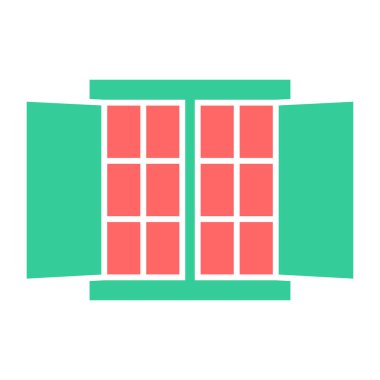 ev binası ikon vektör illüstrasyonu