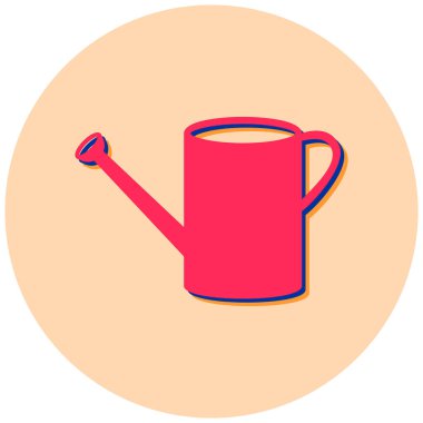 Moda tarzı izole edilmiş arkaplanda sulama simgesi