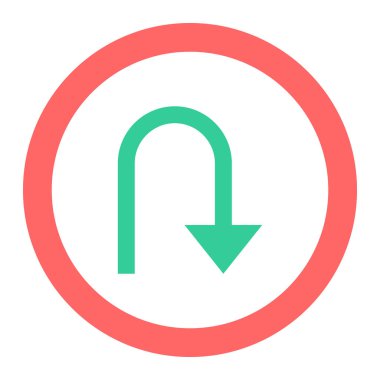 ok simgesinin vektör illüstrasyonu