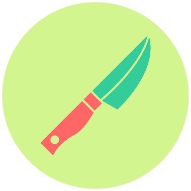 bıçak, web simgesi vektör illüstrasyonu