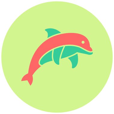 Yunus. Web simgesi basit illüstrasyon