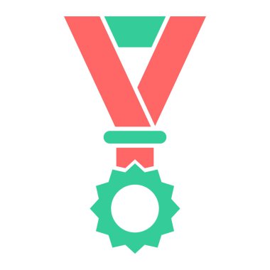 Madalya. Web simgesi basit tasarım