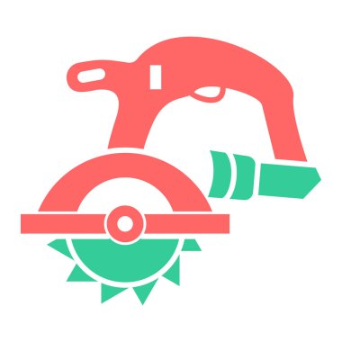 Bir motosiklet simgesinin vektör çizimi