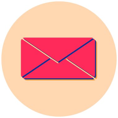 E- posta simgesi vektör illüstrasyonu