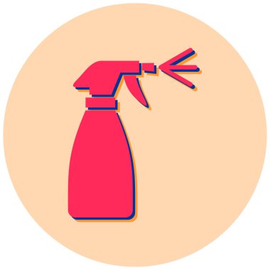 Sprey. Web simgesi basit tasarım