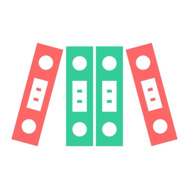 Ofis dizinleri simgesi. vektör illüstrasyonu