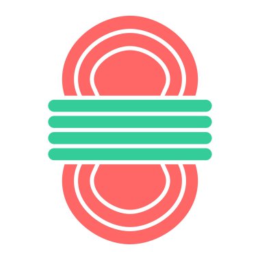 Basit vektör illüstrasyonu, web simgesi 