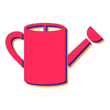 Web ve mobil tasarım için kırmızı vektör simgesi