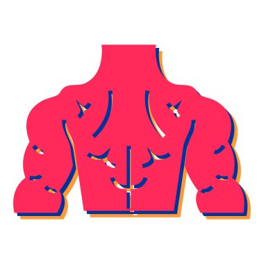 Mayolu bir kadının vektör çizimi