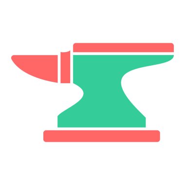 örs simgesi, vektör illüstrasyonu basit tasarım