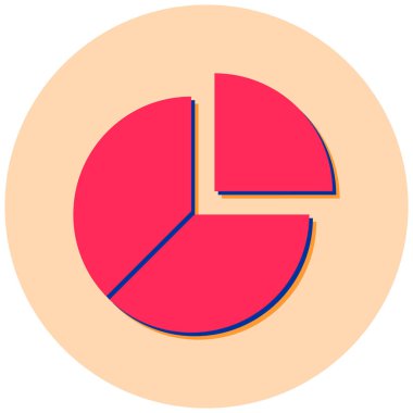 Pasta çizelgesi. Basit resimleme