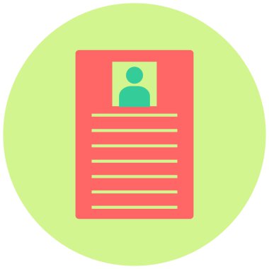 Devam et. Web simgesi basit tasarım