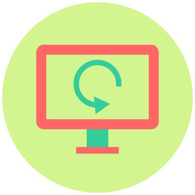 Veri Kurtarma simgesinin vektör çizimi