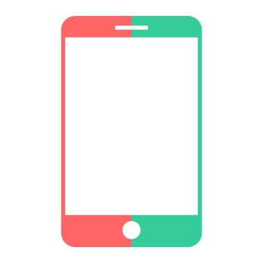 tablet web simgesi basit tasarım