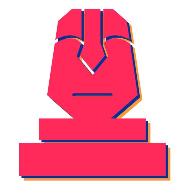 Modern b 'nin vektör illüstrasyonu eksik simgesi