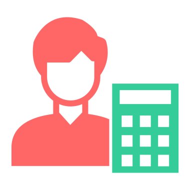 kullanıcı iş vektörü simgesi