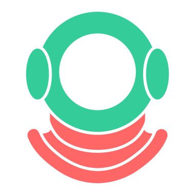 Bir çember simgesinin vektör illüstrasyonu