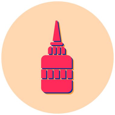 Yapıştırıcı simgesi, vektör illüstrasyonu