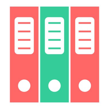 Dosya belgesinin vektör illüstrasyonu