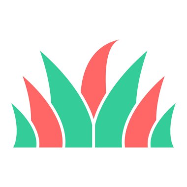 güzel bitkiler vektör simgesi