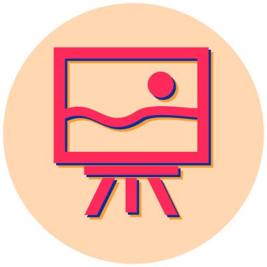 Görüntü. Web simgesi basit illüstrasyon