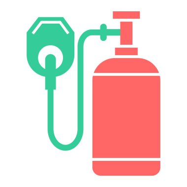 Oksijen balonu. Basit resimleme