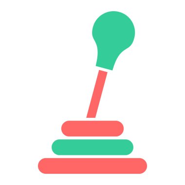 Oyun kolu. Web simgesi basit illüstrasyon