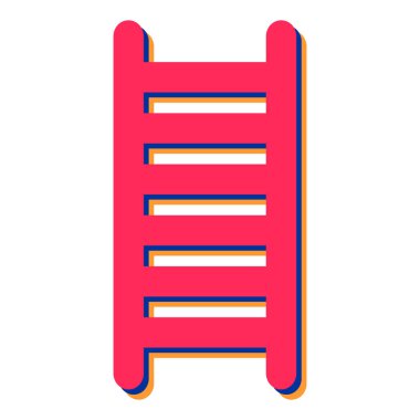 Beyaz arkaplanda izole edilmiş modern simgenin vektör illüstrasyonu 