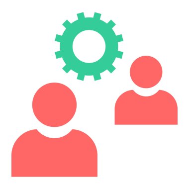 kullanıcı. Web simgesi basit illüstrasyon