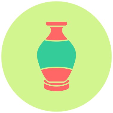 Vazo. Web simgesi basit tasarım