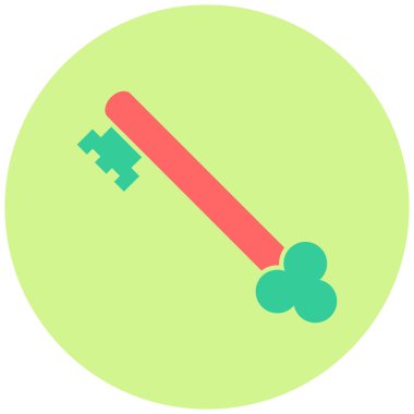 Hazine Anahtarı simgesinin vektör illüstrasyonu