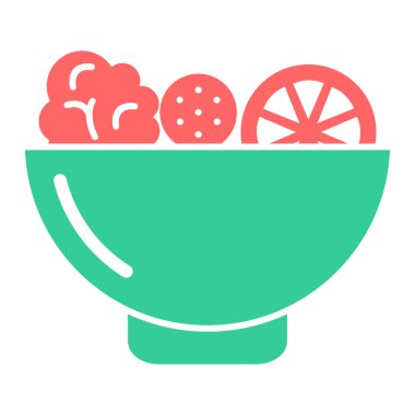 yiyecek ve içecek vektör çizimi